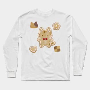 Cookie, the ginger cat Long Sleeve T-Shirt